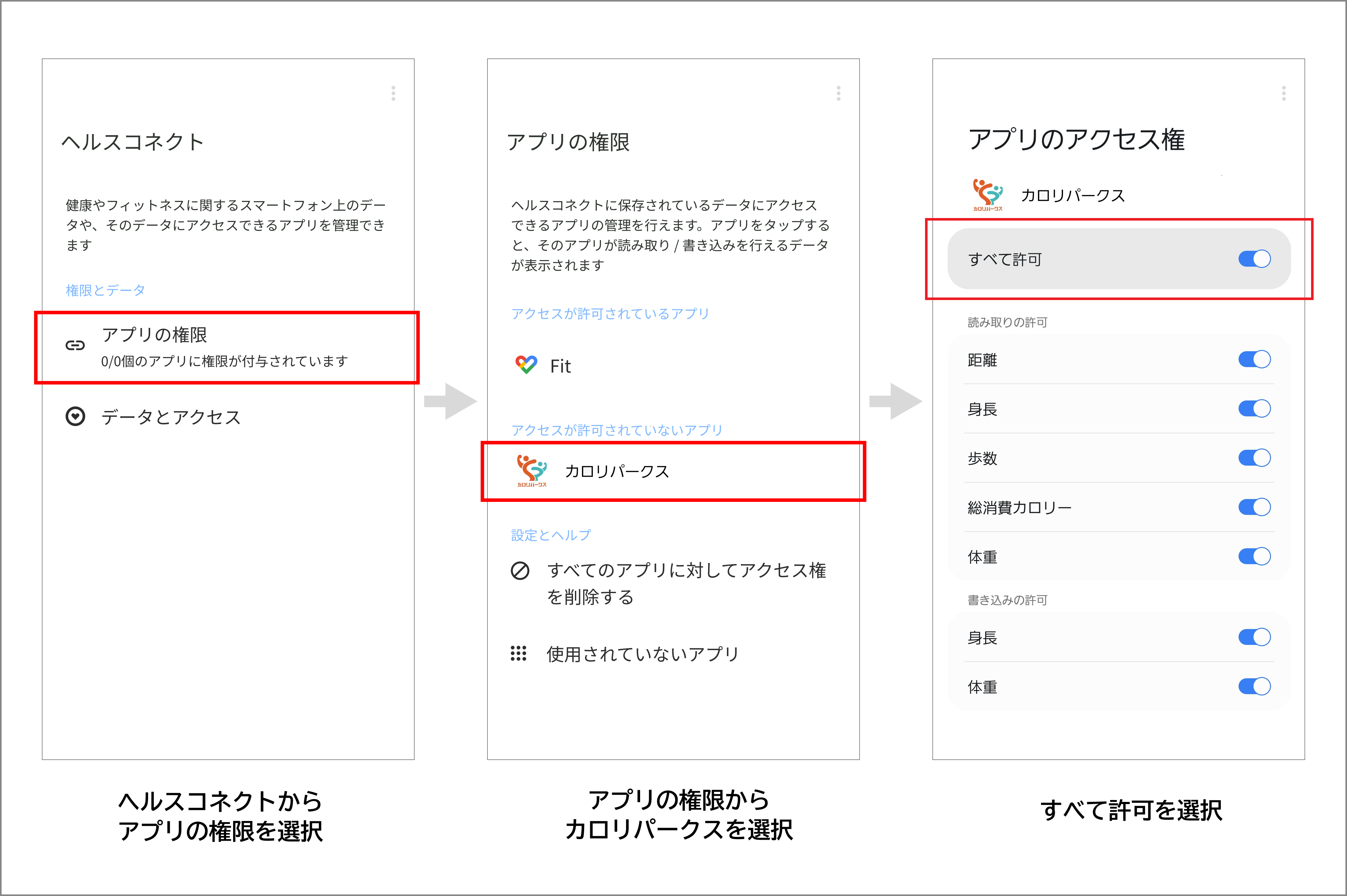 ヘルスコネクト連携